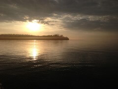 Boat fishing in Florida