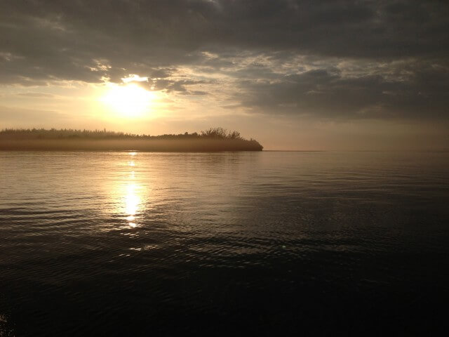 Boat fishing in Florida